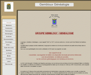 gemblouxgenealogie.be: Groupe Gembloux Généalogie - Accueil
Groupe de généalogistes amateurs de Gembloux et environs