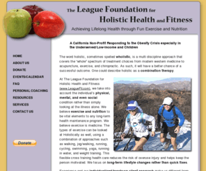 leaguefit.com: League Foundation for Holistic Fitness and Health - Home
