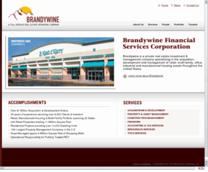 brandywinecompanies.com: The Brandywine Companies - A Full Service Real Estate Operating Company
A Full Service Real Estate Operating Company