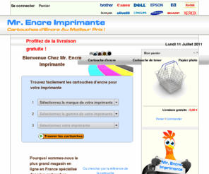 encre-imprimante.com: Cartouche d'encre - Cartouche Encre Imprimante HP, Epson, Canon, Lexmark
Cartouche d'encre imprimante au prix les plus bas pour les grandes marques telles que les imprimantes jet d'encre HP, Epson, Lexmark, Canon, Brother et Samsung. Livraison gratuite et rapide.