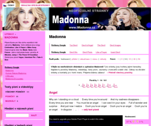 imadonna.cz: Madonna - 101 písniček - Celebration, Like A Prayer, Miles Away, Music, Sorry, Frozen, 4 Minutes, Jump, The Power Of Goodbye, Vogue, American Pie, Take A Bow
Madonna - 101 písniček - Celebration, Like A Prayer, Miles Away, Music, Sorry, Frozen, 4 Minutes, Jump, The Power Of Goodbye, Vogue, American Pie, Take A Bow