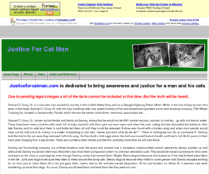 justiceforcatman.com: About Catman
Home Page