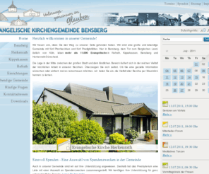 kirche-bensberg.de: Evangelische Kirchengemeinde Bensberg: Home
Die Evangelische Kirchengemeinde Bensberg hat fünf Pfarrbezirken mit fünf Predigtstätten in Refrath, Kippekausen, Bensberg und Herkenrath/Dürscheid mit insgesamt mehr als 11.000 evangelische Christen