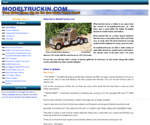 modeltruckin.biz: Modeltruckin.com
Modeltruckin.com has been created to provide you with some useful resources intended specifically for the benefit of scale model truck makers around the world!