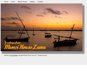 mwezihouse.com: Mwezi House Lamu - A Small Private House For Rent In The Lamu Island Archipelago
Mwezi House Lamu is a small private house in the village of Shela on Lamu Island in the Lamu Archipelago.