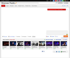 warsawradio.com: Radio Warsaw
Radio Warsaw from the most comprehensive global news network on the internet. International News and analysis on current events, business, finance, economy, sports and more. Searchable news in 44 languages from WorldNews Network and Archive
