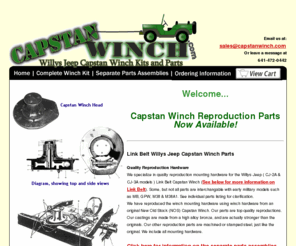 capstanwinch.com: Your Source for Willys Jeep Capstan Winch Parts!
