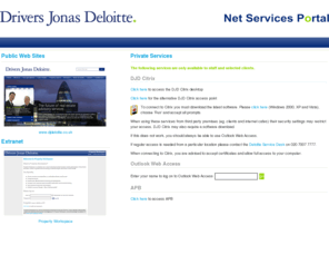 djdeloitte.net: Drivers Jonas Deloitte Web Service Portal
