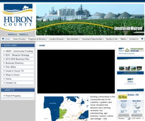 investinhuron.ca: Invest In Huron County
The Official site of Invest in Huron a Huron County Economic Devlopment Project