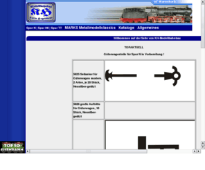 kh-modellbahnbau.com: Kleinserienlädchen KH-Modellbahnbau | Spur N | Spur H0 | Eisenbahn | KH-Modellbahnabu | Modellbahn | Modellbahner | Zug | Train | Lokomotive | MARKS | Modellautos | Günther Programm | Fertigmodell | Bausatz | Beschriftungen | Bauteile | Müllautos | Zubehör | Mainzer Strassenbahn | Baureihe 59 | BR 59 | Franco Crosti | Roco | Weinert | Peco | Scale Link | Kataloge | Kleinlokomotive | Doppelstockwagen | Schienenschleifer | ET 89 | Draisine | Steuerwagen | Windschneide P8 | Rettungswagen | VW Käfer | Postwagen | Tankcontainer
Herstellung von Kleinserienmodellen. Umbausätze für Großserienmodelle. Beschriftungen aller Art und Epoche für Loks und Wagen. Herstellung feinster Messing- und Neusilberätzteile. Alles für die Spuren N, H0 und TT. Wir führen auch MARKS Autos.