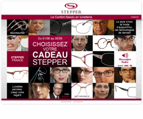 lunettes-stepper.com: Stepper - Le confort absolu en lunetterie
