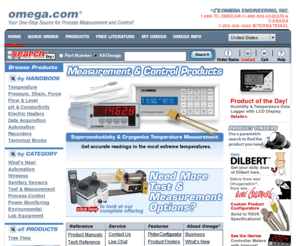 ealomega.com: Sensors, Thermocouple, PLC, Operator Interface, Data Acquisition, RTD
Your source for process measurement and control. Everything from thermocouples to chart recorders and beyond. Temperature, flow and level, data acquisition, recorders and more.