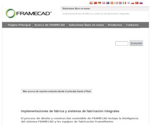 framemaster.es: FRAMECAD | Las soluciones integrales de construcción de estructuras de acero más avanzadas del mundo.
Mas acerca de nuestra solución desde el principio hasta el final Implementaciones de