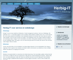 herbig-it.nl: Herbig-IT
Herbig-IT is een ervaren bedrijf voor Netwerken, Content management systemen, Service en Webdesign.