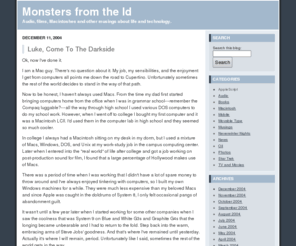 idmonsters.com: Monsters from the Id 怪獣大悪脳
