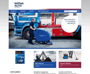 nilfisk-alto.org: Nilfisk-ALTO - Pressure washers, Vacuum cleaners, Scrubber dryers, Sweepers, Carpet extractors, Steam cleaners - Nilfisk-ALTO
Why compromise