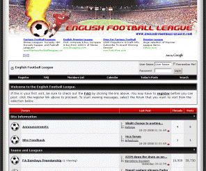 english-football-league.com: English Football League
This is a discussion forum powered by vBulletin. To find out about vBulletin, go to http://www.vbulletin.com/ .