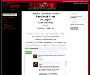 firebloodarms.com: Grommet Collectibles Fireblood Arms Home Page
Default Description
