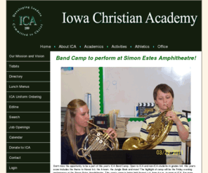 icablazers.org: Iowa Christian Academy
