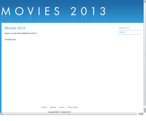movies2013.net: Movies 2013 | Movies 2013
Movies 2013 Information