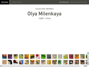 olya.net: Olya Milenkaya :: Selected Works 1998–2002
