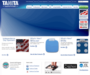 tanita.com: Tanita: digital scales for body fat & weight, bathroom, kitchen & food scales for precision weight measurement
For the last 40 years Tanita's has manufactured leading edge weight measurement scales and innovative products that enable consumers to monitor their own health.