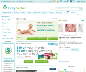 babycenter.biz: BabyCenter | Homepage - Pregnancy, Baby, Toddler, Kids
Find information from BabyCenter on pregnancy, children's health, parenting & more, including expert advice & weekly newsletters that detail your child's development.