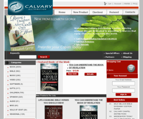 calvaryd.org: CDIOS  - Calvary Distribution Internet Ordering System
CDIOS : What's New Here? - Bibles, Books, CDs, DVDs, Tapes What's New Here? - Hardware Software DVD Movies