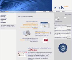 die-hebamme.net: deu — m-ds GmbH :: CMS - Software - Solutions :: Teltow, Kleinmachnow, Stahnsdorf, Potsdam, Berlin, Germany
Herzlich Willkommen! Ihr Dienstleister für Webseiten, Contentmanagementsysteme (CMS), Redaktions-Systeme, Software, Cross-Media-Publishing, Hosting und automatische Druckausgabe :: Your partner for solutions as websites, contentmanagement, CMS, cross-media-publishing, hosting and web/XML to print or offline-applications :: Teltow, Potsdam, Berlin, Germany :: www.mds-teltow.de