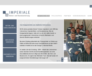 imperiale-sanierung.com: IMPERIALE | Betonsanierung - Kanalsanierung - Abscheidersanierung - Hausanschluss
IMPERIALE | Betonsanierung - Kanalsanierung - Abscheidersanierung - Hausanschluss