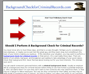 backgroundcheckforcriminalrecords.com: kentucky criminal background check|criminal background check
It is important that you perform a criminal background check for criminal records when new people enter your life