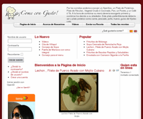 comecongusto.com: Bienvenidos a la Pàgina de Inicio
¡Come con Gusta! - the place to find the recipes you want!