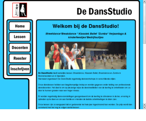 dedansstudio.com: De Dansstudio
website van een dansschool