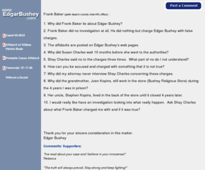 edgarbushey.com: EdgarBushey.com
Edgar Bushey: improperly accused.