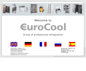 eurocool-consult.com: Welcome to EuroCool :: Group of professional refrigeration
EuroCool Consult Ltd wurde als Beratungs- und Einkaufsgesellschaft für Importeure, Großhändler und Hersteller gewerblicher Kühlgeräte gegründet. Die Mitglieder aus verschiedenen europäischen Ländern zur bilden eine starke und leistungsfähige Gemeinschaft.