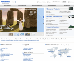 panasonic.net: Panasonic Global Home
The gateway to Panasonic's corporate, product and customer support information worldwide. Visitors are invited to explore the world of 