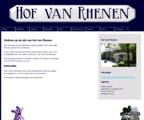 hofvanrhenen.com: Partycentrum Hof van Rhenen (Hart van Rhenen)
Partycentrum Hof van Rhenen voor uw huwelijk, bruiloft, feest, receptie en partij