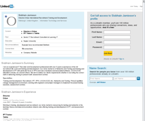 orbus.co.uk: Siobhain Jamieson  | LinkedIn
View Siobhain Jamieson's professional profile on LinkedIn.  LinkedIn is the world's largest business network, helping professionals like Siobhain Jamieson discover inside connections to recommended job candidates, industry experts, and business partners.