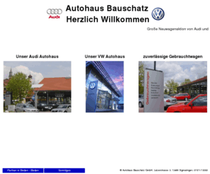 autohaus-bauschatz.com: Autohaus Bauschatz
Onlineauftritt des Autohaus Bauschatz