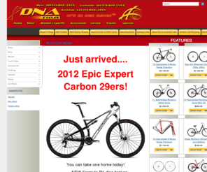 dnacycles.com: DNA Cycles Mesa Scottsdale Avondale Specialized Zipp Zoot
Welcome to DNA Cycles - A full service bike shop in Mesa, Scottsdale and Avondale,  AZ.  DNA Cycles offers a wide range of products and services for the biking enthusiast including specialty gear for women.  Visit us or give us a call at 480-924-BIKE in Mesa, 480-515-BIKE in Scottsdale and 623-474-2453 in Avondale.