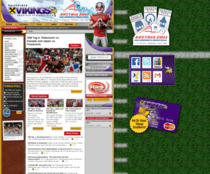 dodgevikings.com: Raiffeisen Vikings -Vikings
Homepage der Raiffeisen Vikings. Hier finden sie Infos über den Americal Football Club mit allen seinen Sektionen