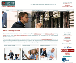 encat.co.uk: Cisco Training Courses, CCNA Training Courses, CCNP Training Courses
We specialise in Cisco Training Courses and Consultancy. From CCNA, CCNP, Cisco ASA Firewall to Voice training courses and beyond!