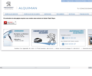 alquiman.es: Concesionario Oficial de Peugeot
ALQUIMAN, S.A. - Concesionario Oficial de Peugeot, Alquiler y venta de vehiculos,Configura el vehiculo a tu medida,