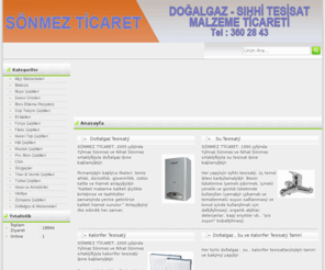 bursasonmezticaret.com: Bursa Sönmez Ticaret
Tesisatta son nokta

