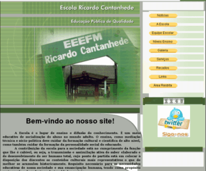 escolaricardocantanhede.net: Escola Estadual de Ensino Fundamental e Médio Ricardo Cantanhede
Escola Estadual de Ensino Fundamental e Médio Ricardo Cantanhede