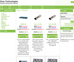 graotech.com: Grao Technologies
GLC-SX-MM
GLC-LH-SM
GLC-ZX-SM
GLC-T
GLC-T
GLC-FE-100BX-D
GLC-FE-100BX-U
CWDM-SFP-1470
CWDM-SFP-1490
CWDM-SFP-1510
CWDM-SFP-1530
CWDM-SFP-1550
CWDM-SFP-1570
CWDM-SFP-1590
CWDM-SFP-1610

