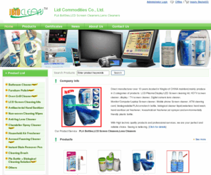 ibioclean.com: PLA Bottles,LCD Screen Cleaners suppliers - PLA Bottles offered by china manufacturer
PLA Bottles manufacturer - Find quality Lens Cleaners,LCD Screen Cleaners,PLA Bottles china manufacturer.