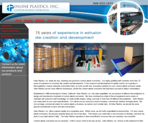 inlineplasticsinc.com: Custom Plastic Extrusions - Thermoplastics - Inline Plastics, Inc.
Inline Plastics, Inc. are experts in thermoplastics,  and serve many industries providing solutions for any plastic extrusion needs; including custom plastic profiles, custom plastic tubing deburring and more.