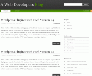 jrtashjian.com: A Web Developers Blog
This blog started with the intention of helping others learn web development as well as help me become a better developer by teaching, researching and receiving input for you, the reader. With the web and it’s technologies always changing, there is plenty to read, write, and learn about everyday. I hope I can contribute to the development community as much as I have received.