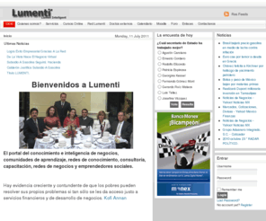 lumenti.org: Lumenti - Inicio
Joomla - the dynamic portal engine and content management system